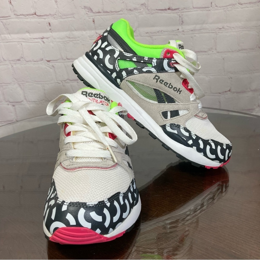 6 Reebok Hexalite Ventilator Sneakers. Mesh Suede & Rubber. Net. No box - Picture 13 of 15